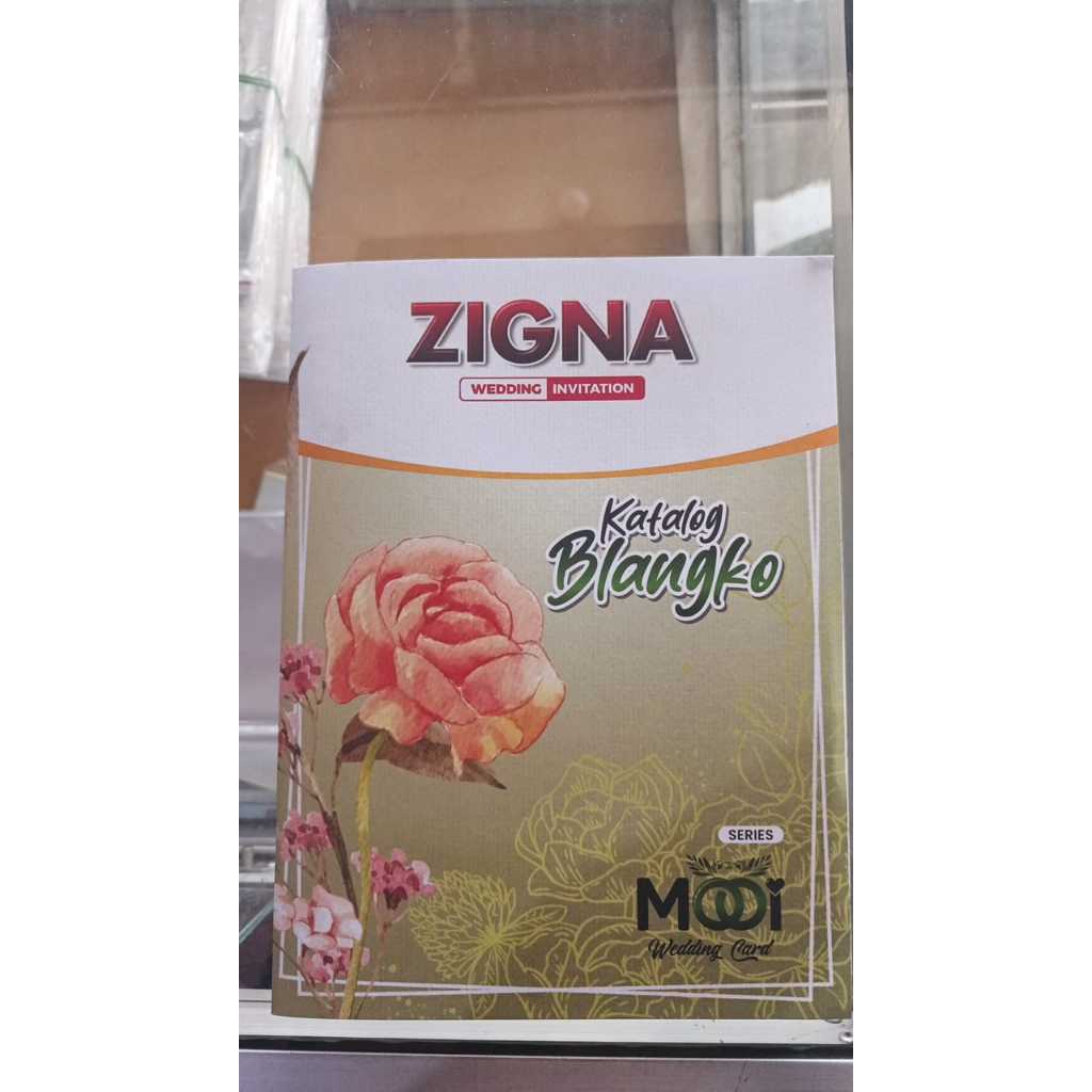 Katalog Blangko Undangan Zigna Mooi seri 01-12 | Katalog Blangko Undangan | Katalog Undangan  | Kata