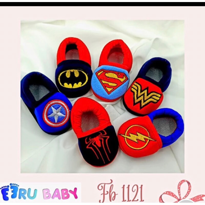 Eeru Baby Flower Series Sepatu Bayi Laki-laki (1psng)