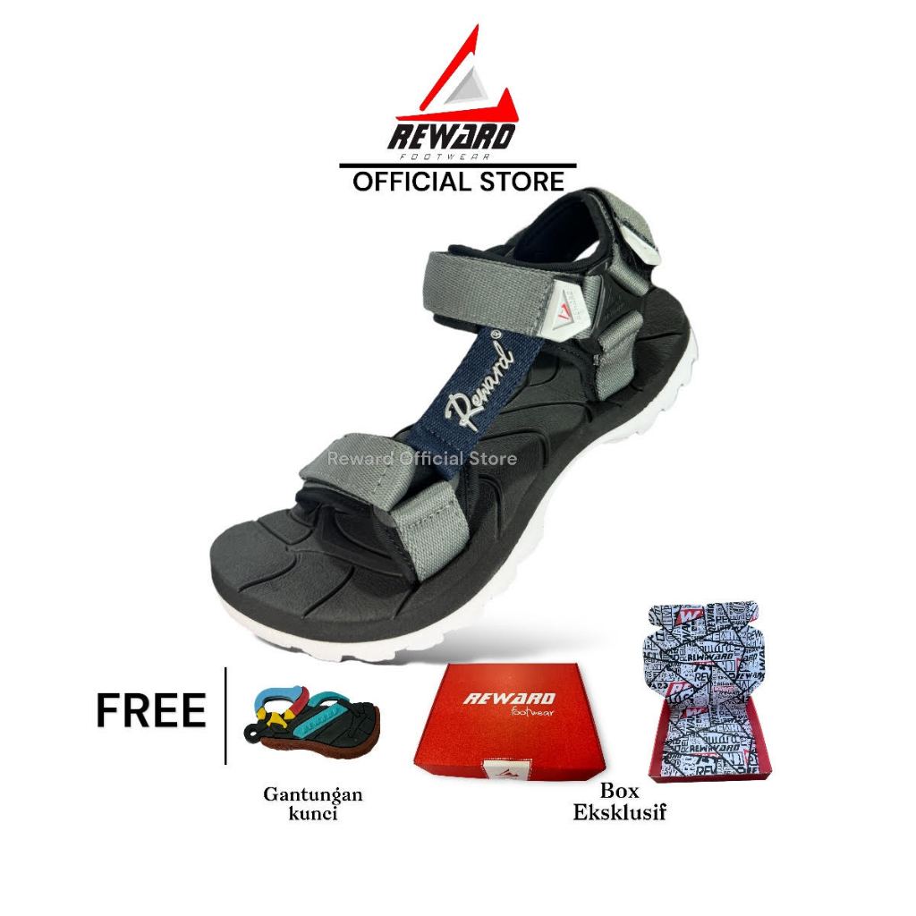 Reward - Sandal Gunung Atlanta Pria Wanita Outsole Putih