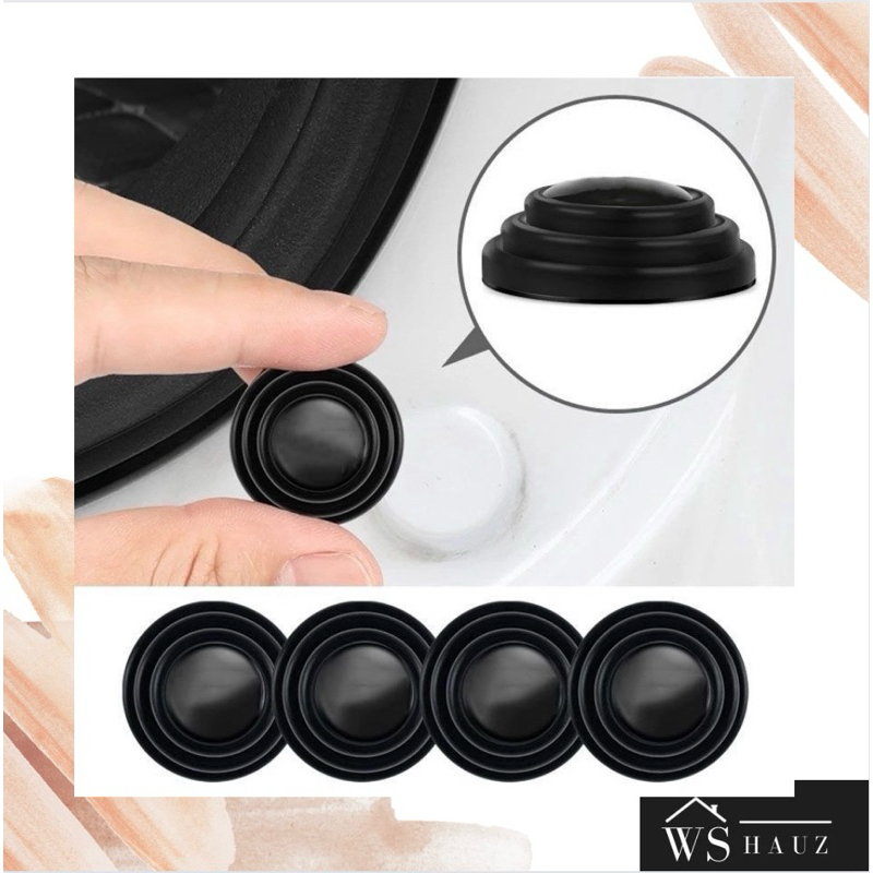 Peredam Pintu Mobil/Universal Karet Bantalan Peredam Karet Pintu Mobil Silent Door Mobil Pelindung/B