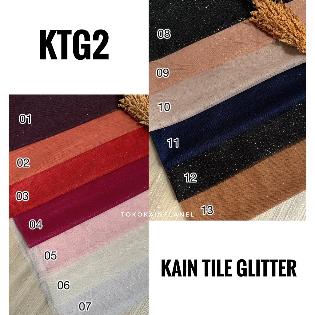 Ktg2 Kain Tile Glitter Per Meter