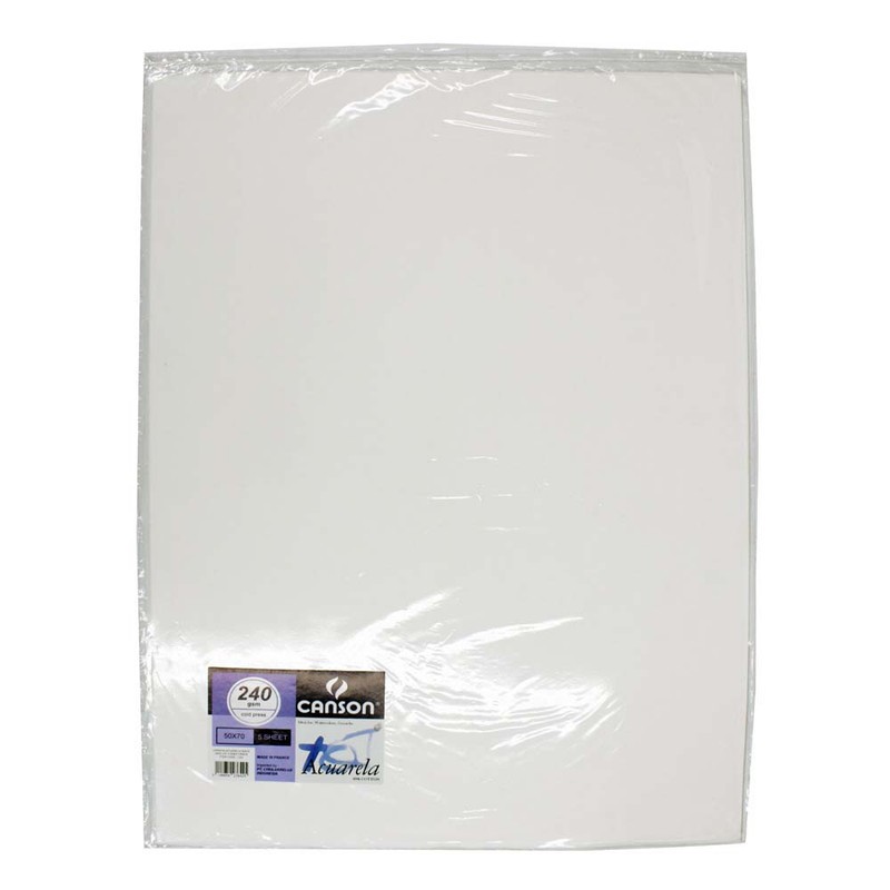 

Canson Acuarela 50X70 Cold Pressed 240G