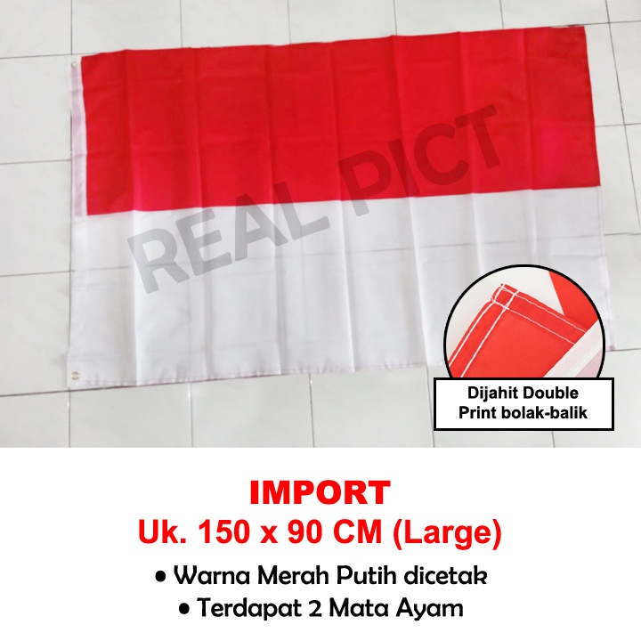 Bendera Merah Putih / Indonesia ukuran besar