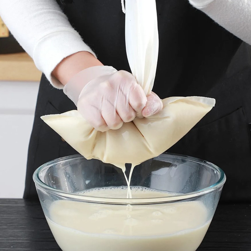 Kain Saringan Susu Kedelai Nilon 100 Mesh / Kain Peras Saringan Susu Kedelai Almond Kacang Santan