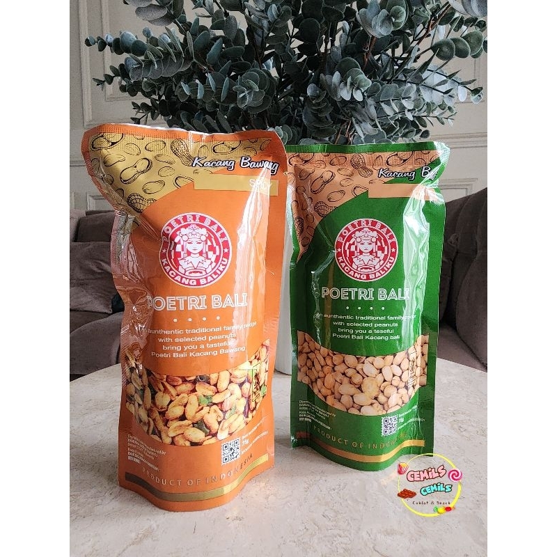

Kacang Bawang Poetri Bali Pouch 75gr