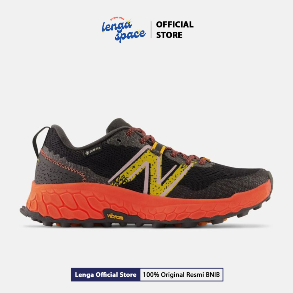 Sepatu Running Trail Wanita Fresh Foam X Hierro V7 GTX Black (WTHIER7B) Original