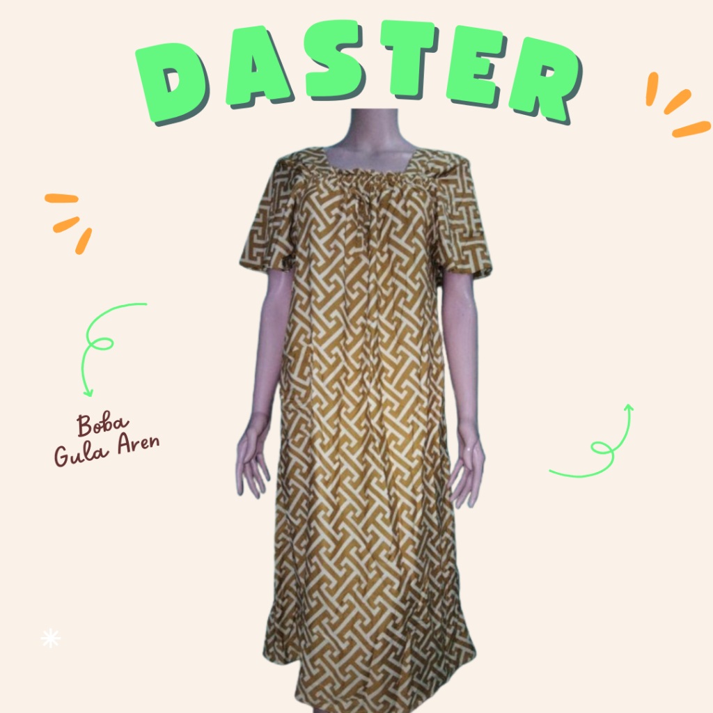 Daster Fuji karet depan belakang