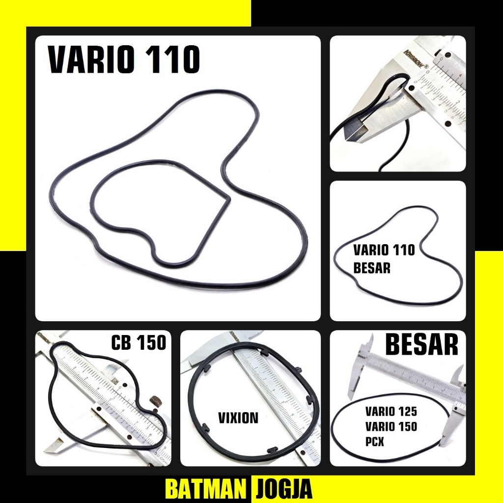 ORING WATERPUMP water pump vario 110 125 150 vixion cb150 pcx sonic supra gtr 150 o ring karet seal 