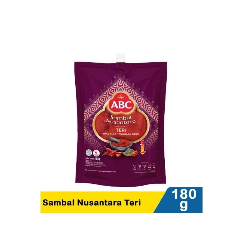 

Abc Sambal Nusantara Teri 180G