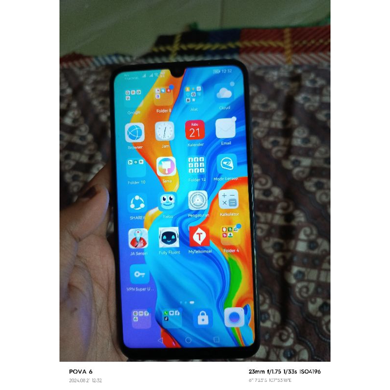 Huawei P30 Lite Ram 6Gb Rom 256 Gb Minus