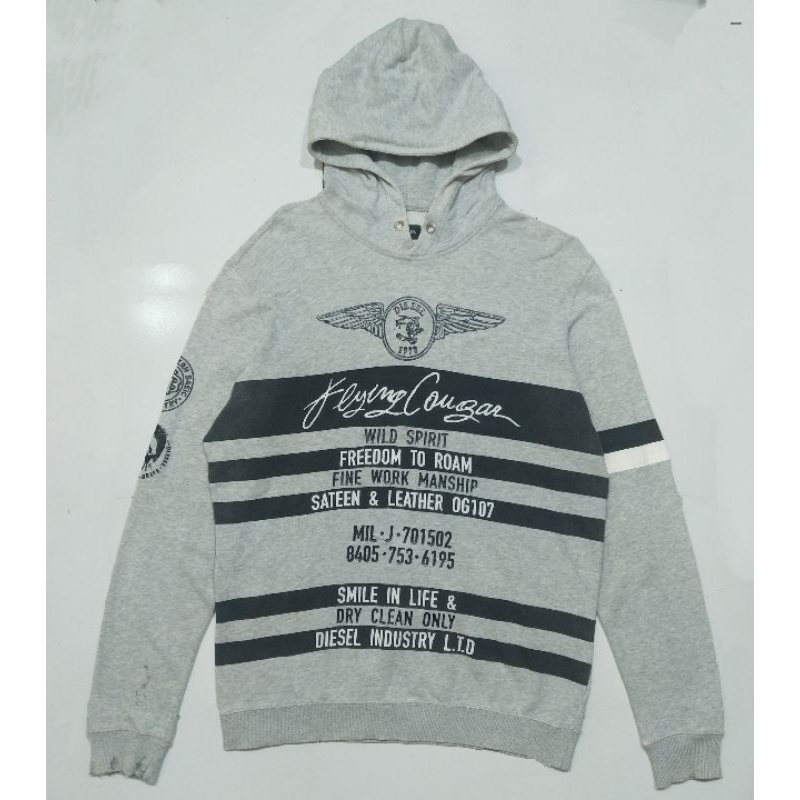 Diesel Hoodie rubber print