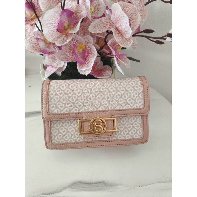 PRELOVED PL IZZY SLING BAG MEDIUM BUTTONSCARVES