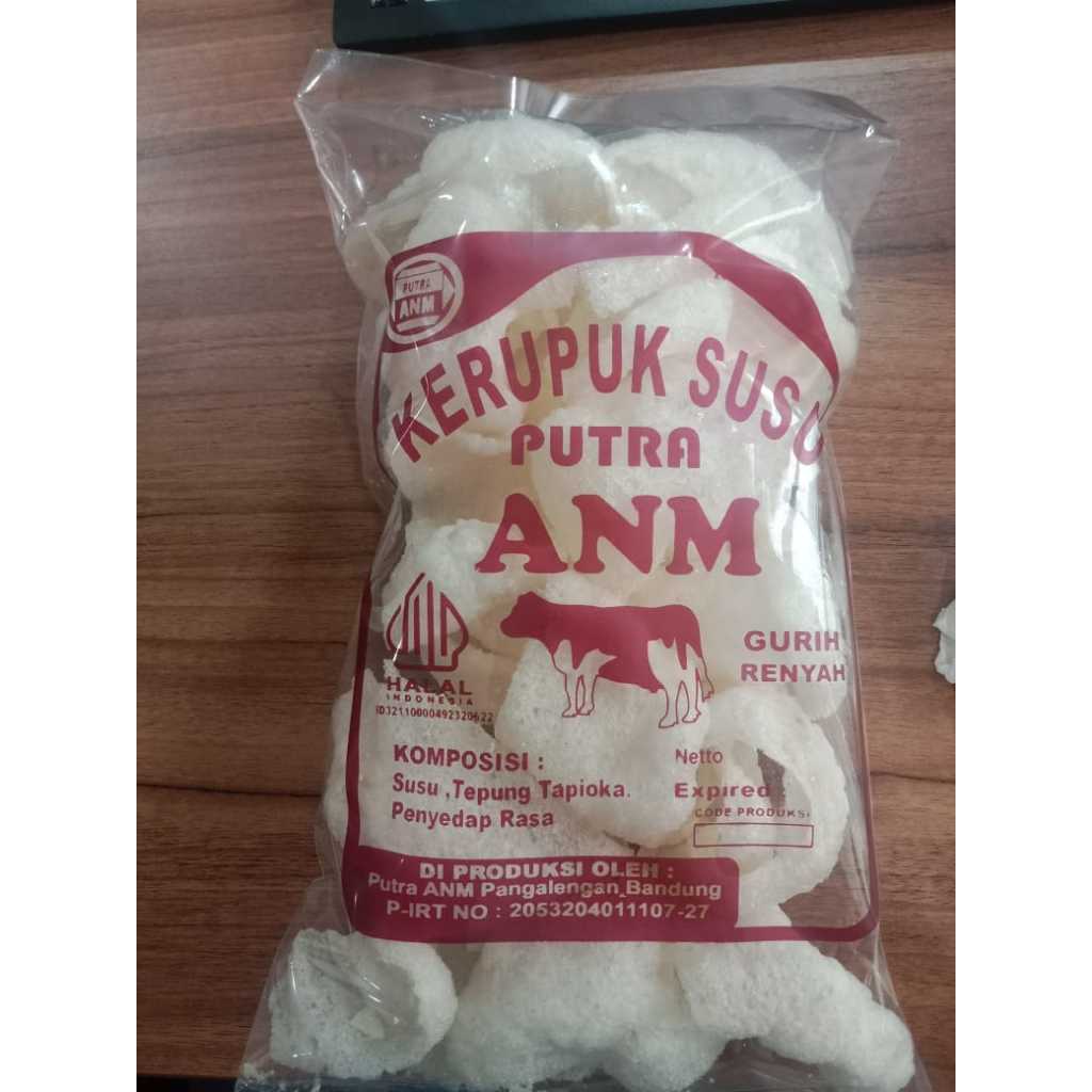 

kerupuk susu putra anm 100gram