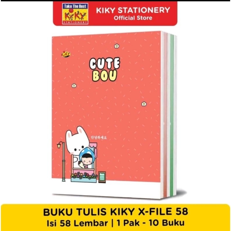

Buku Tulis Kiky isi 58 lembar