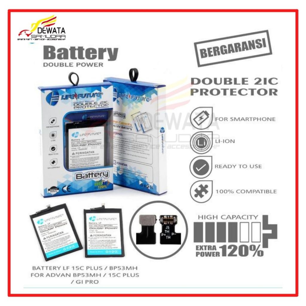 Baterai - Batrai - Battery Advan Life Future Advan I5C Plus