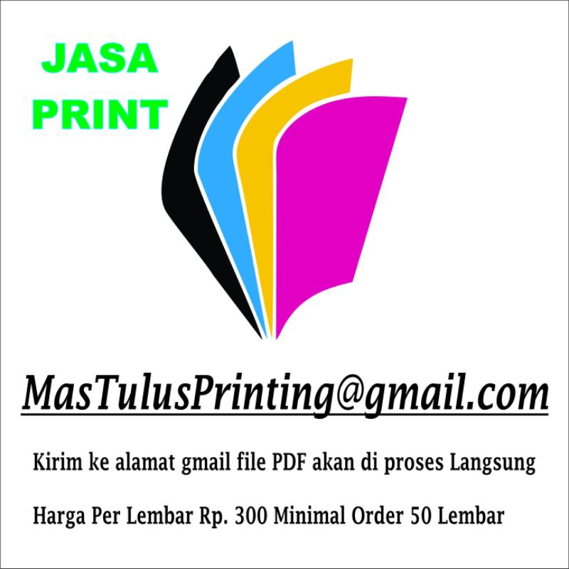 

Jasa Print Cetak Dokumen Hitam Putih/Berwarna HVS A4 F4 80 gsm