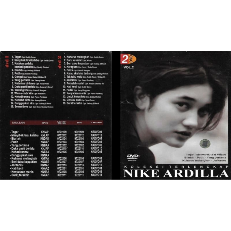 nike ardilla koleksi terlengkap vol 2 dvd album 2013
