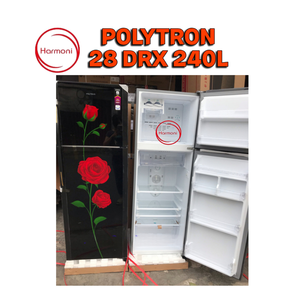 KULKAS POLYTRON PINTU 2 PRM 28 DRX KULKAS POLYTRON 2 PINTU TANPA SALJU KULKAS POLYTRON PINTU 2 BELLE