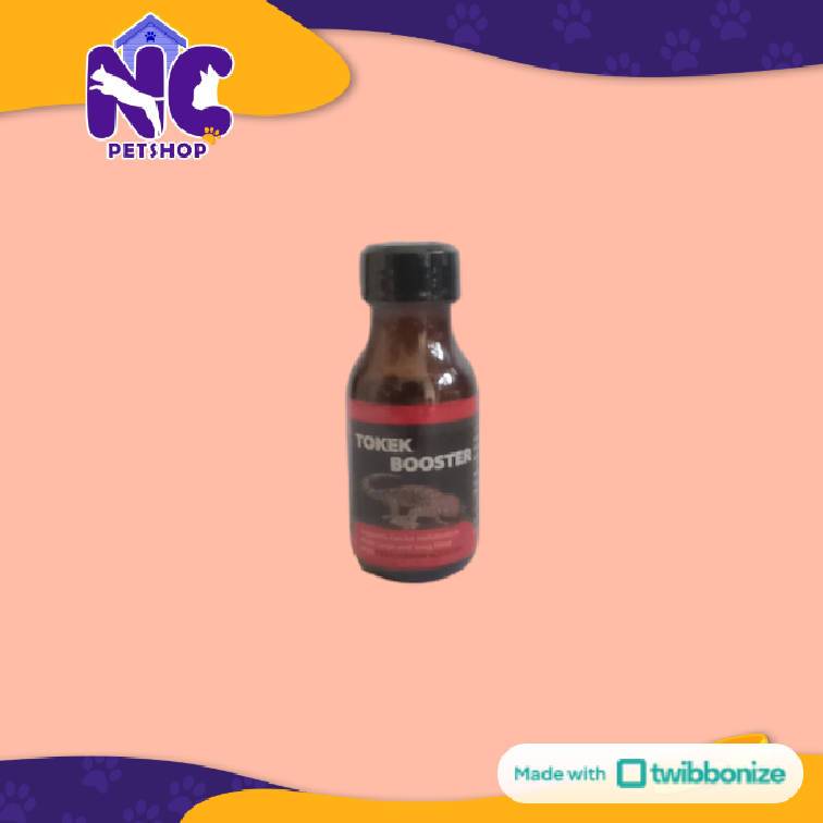 TOKEK BOOSTER POWDER 20GR - Vitamin tokek cepat tumbuh besar panjang & sehat, obat suplemen gecko
