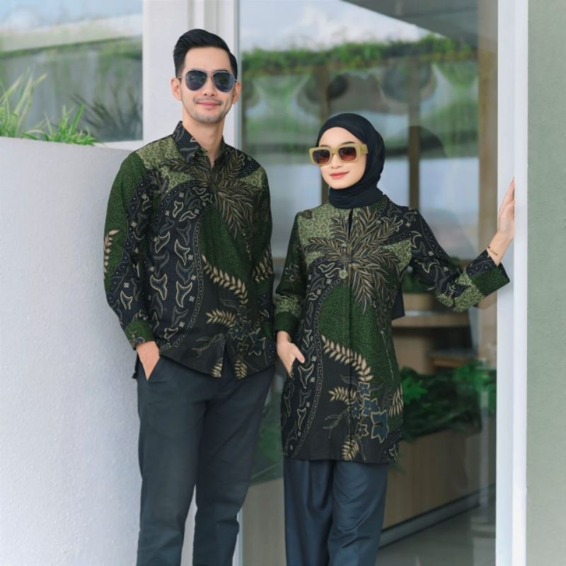 Baju batik dres wanita baju batik couple batik lawasan batik dres full trikot dres couple.Qistina