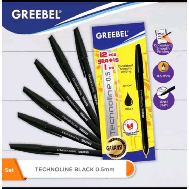 

Pulpen Greebel TECHNOLINE 0.5mm ecer satuan