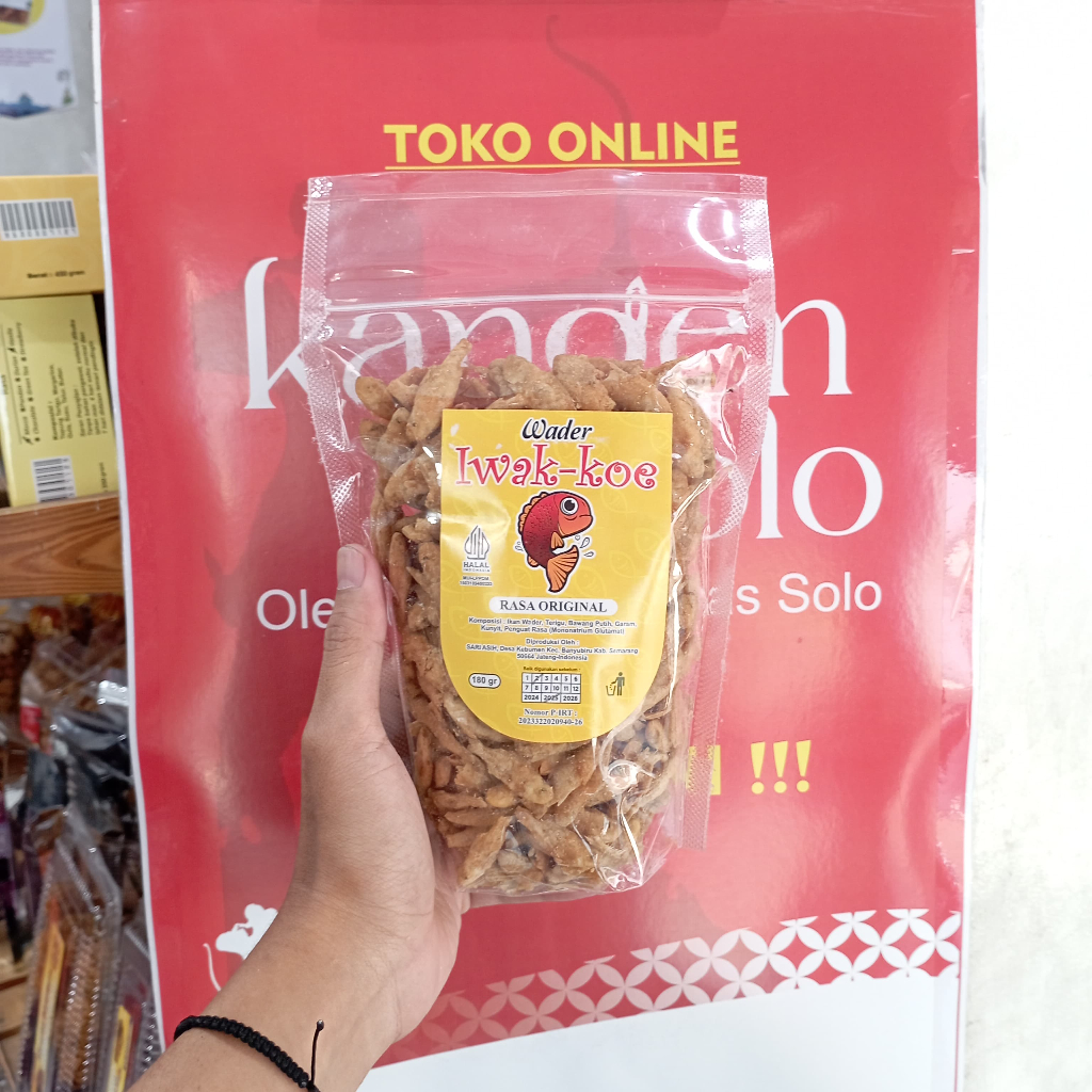 

Sekar_Shop07 Ikan Wader Goreng Iwak Koe 200 Gram Iwak Wader Non Msg Krispi Renyah Gurih