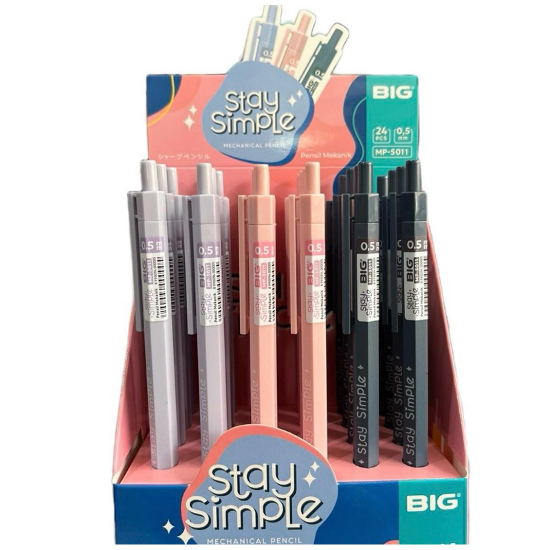 

BIG / Mechanical Pencil Stay Simple / Big pensil mekanik MP-5013