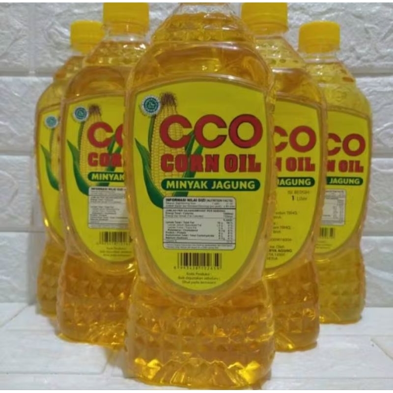 

minyak jagung cco 1 liter corn oil