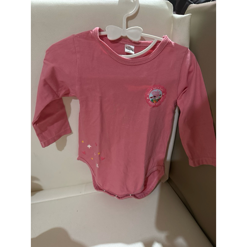 PRELOVED JUMSUIT JUMPER BAJU BAYI LENGAN PANJANG PEPPA PIG