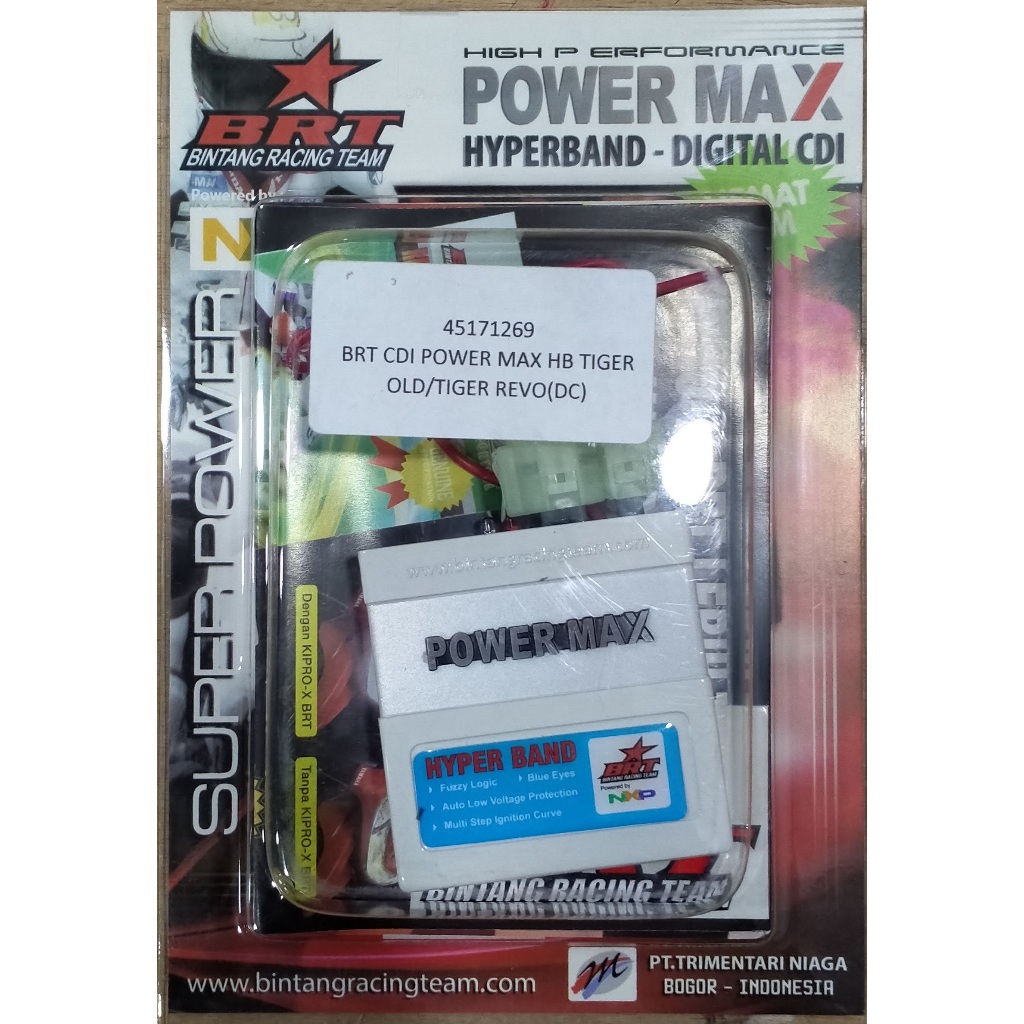 BRT CDI POWERMAX HYPERBAND HONDA TIGER OLD LAMA TIGER 2000 TIGER REVO DC ORIGINAL 100%