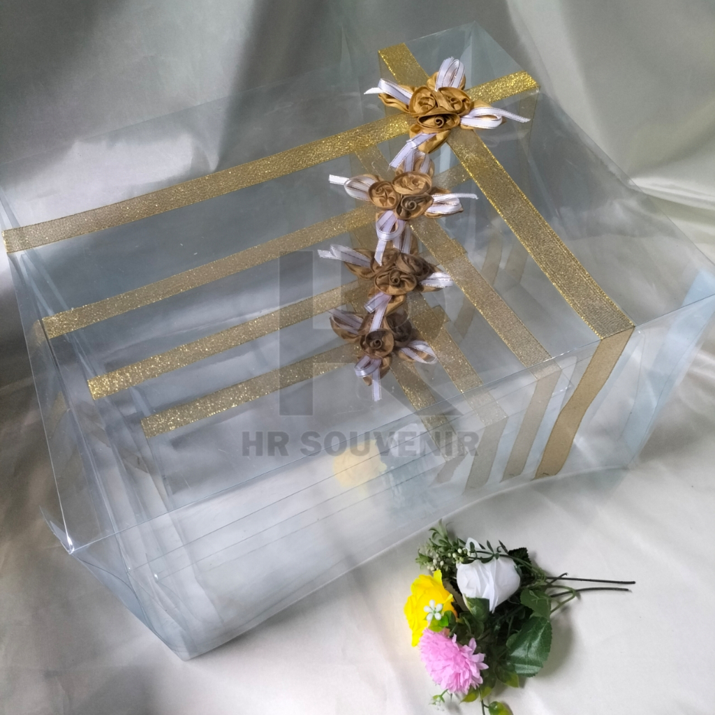 

Tutup Mika Hantaran Seserahan Hampers list Pita 1 Set (Tanpa Kotak)
