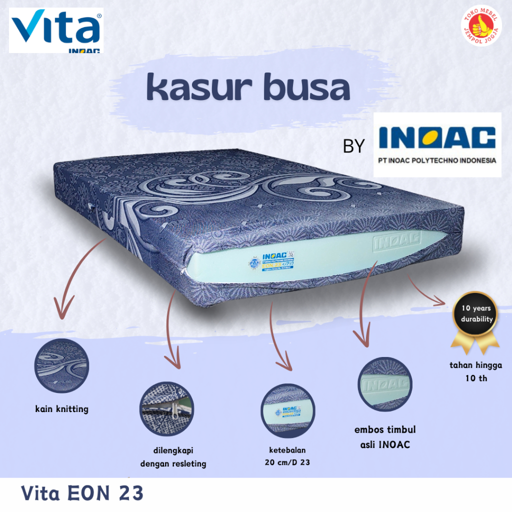 Kasur busa inoac vita EON 23