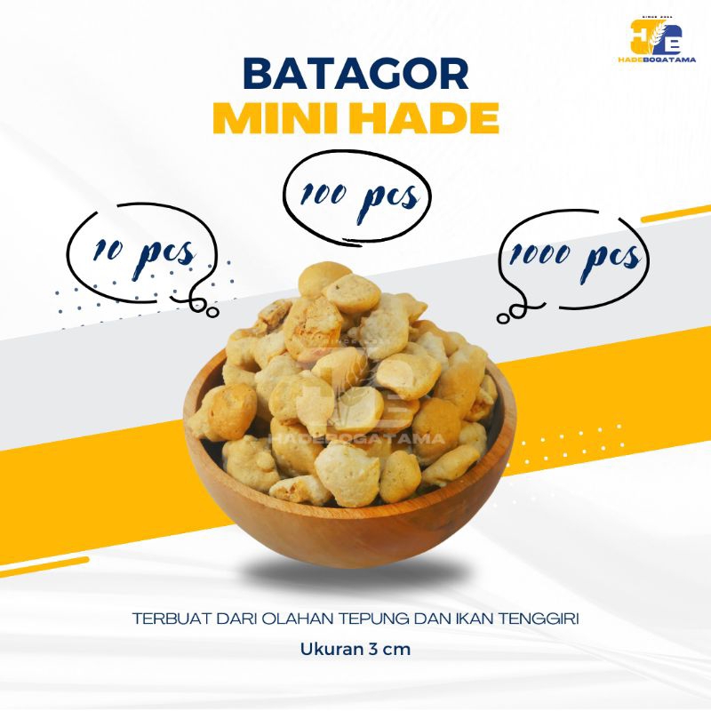 

Batagor Mini Hade Kemasan Kecil isi 10 buah (Bks)