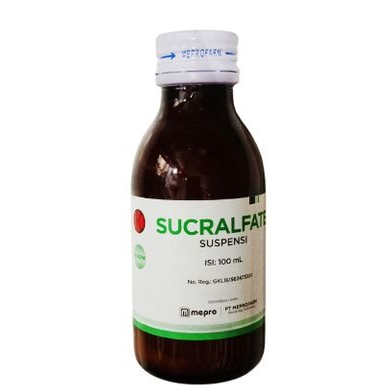 SUCRALFATE 500MG/5ML SUSPENSI 100ML