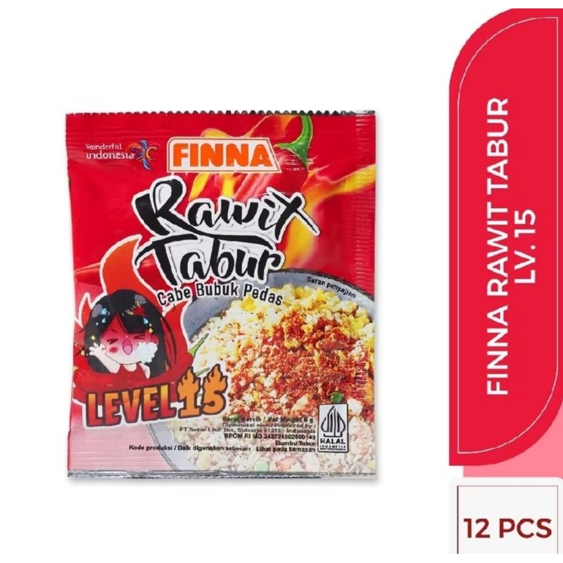 

FINNA RAWIT TABUR FULL PEDAS CABAI TABUR