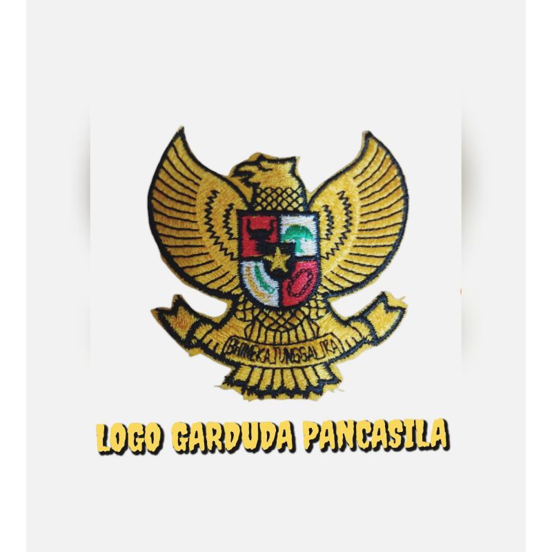 LOGO GARUDA PANCASILA BORDIR