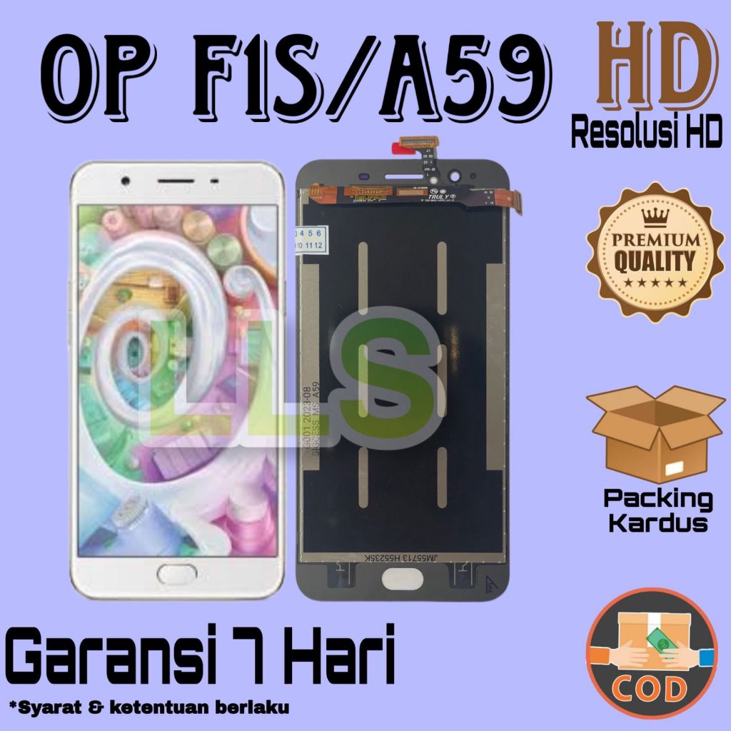 LCD OPPO F1S A59 FULLSET / LCD + TOUCHSCREEN FULLSET