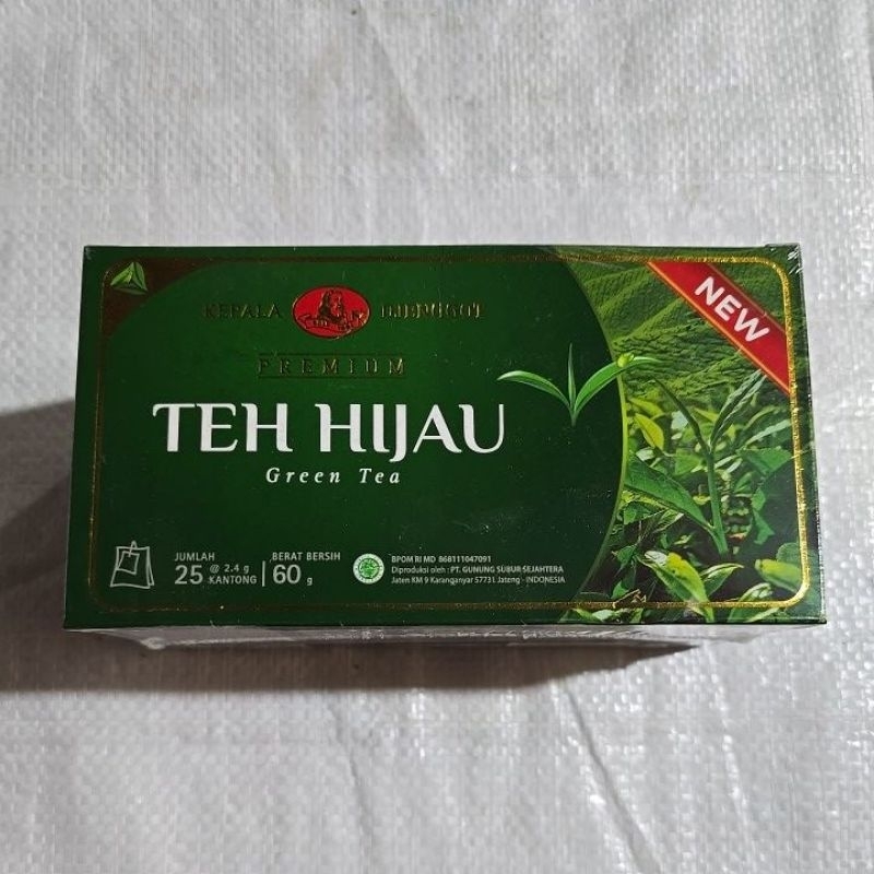 

Teh kepala djenggot premium green tea teh hijau jenggot isi 25 pcs