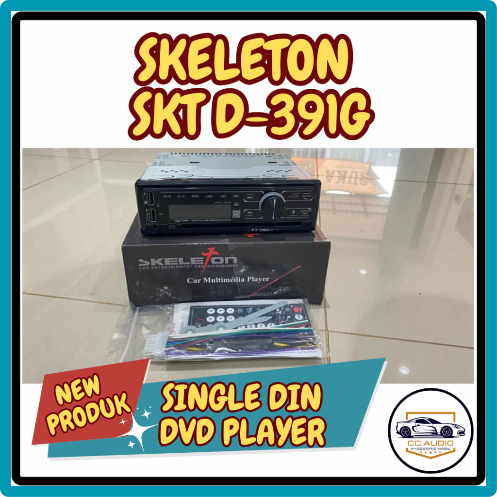 Singledin DVD Player Skeleton SKT D319 G