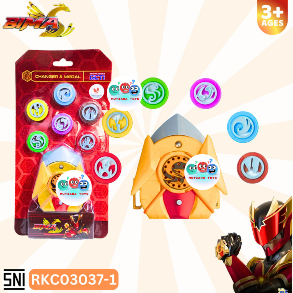 MM Mainan Bima S Changer & Medal RKC03037-1