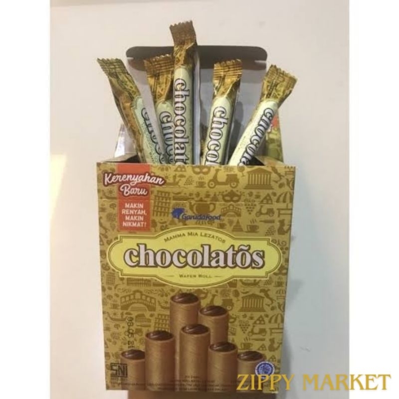 

Chocolatos Wafer Roll Stick Box