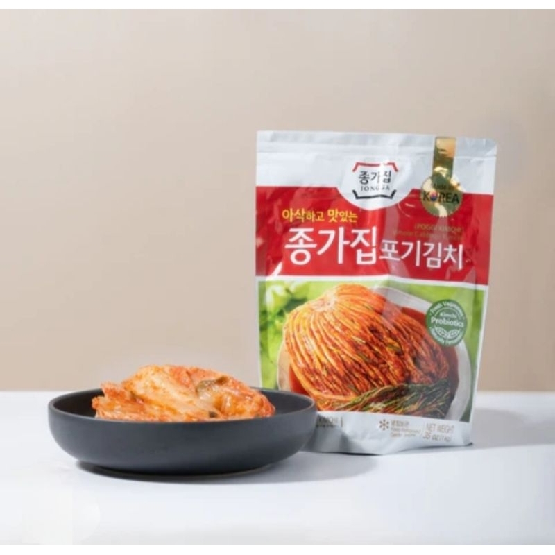 

chongga poggi kimchi 1kg import korea