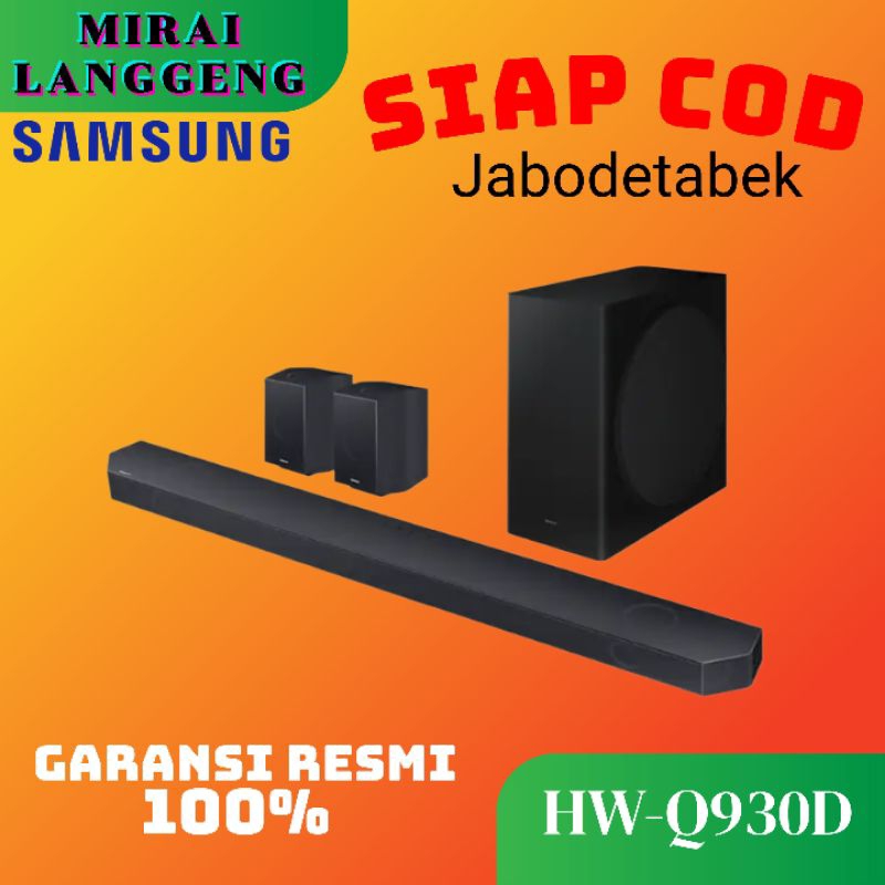 SAMSUNG HW-Q930D/Q930D SOUNDBAR
9.1.4.chanel 2024 series