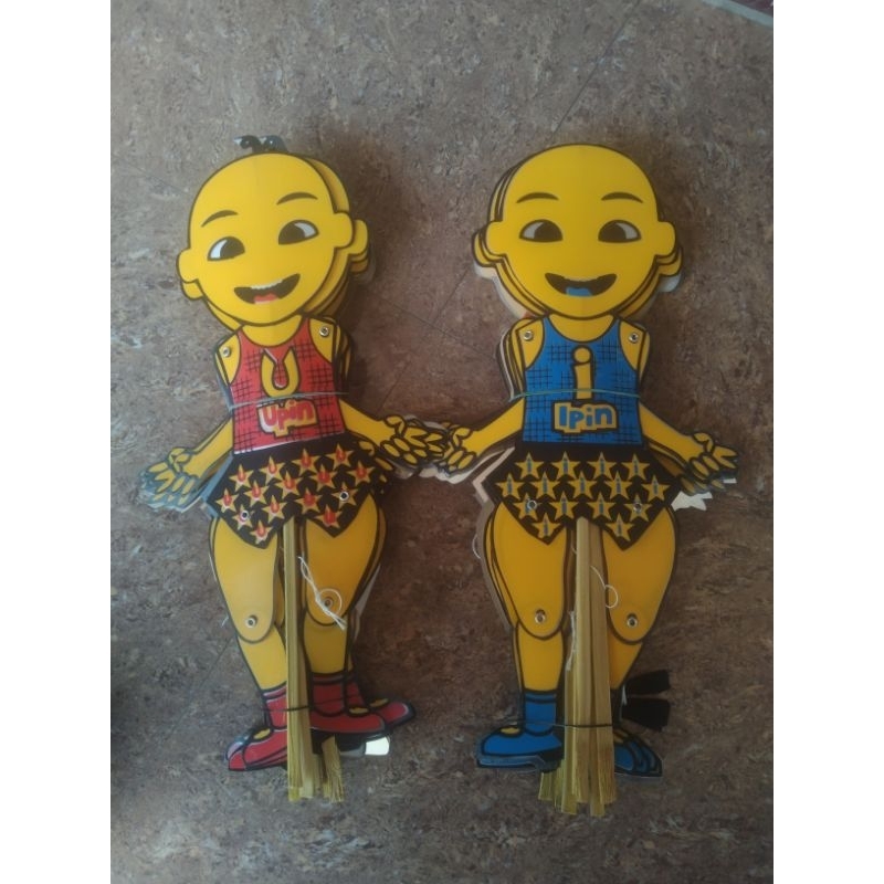 TERMURAH/MAINAN WAYANG TARIK UPIN IPIN/WAYANG JOGET ISI(10 PCS - 100 PCS)COD