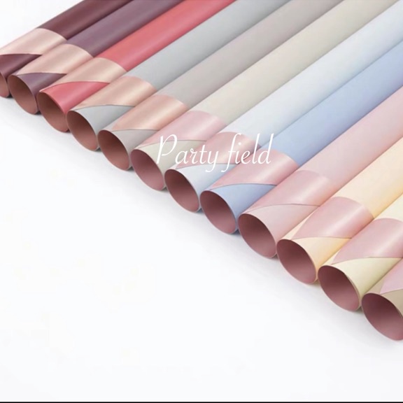 

BERKUALITAS 1PAK2PCS OYRG kertas bunga flower wrapping paper