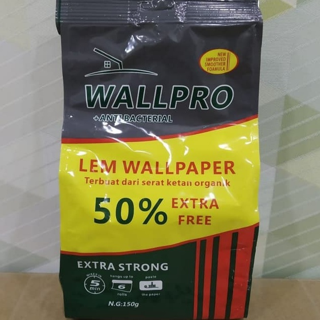 Lem Wallpaper Dinding Vinyl NEW WALLPRO