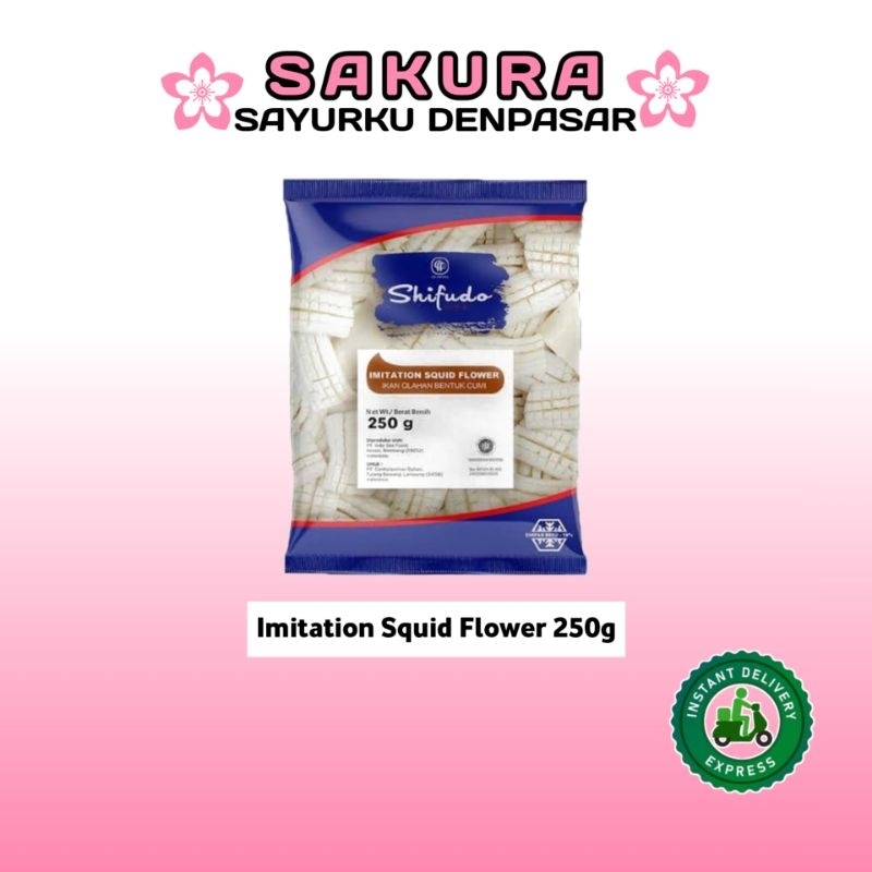 

Imitation Squid Flower SHIFUDO 250g - SAKURA