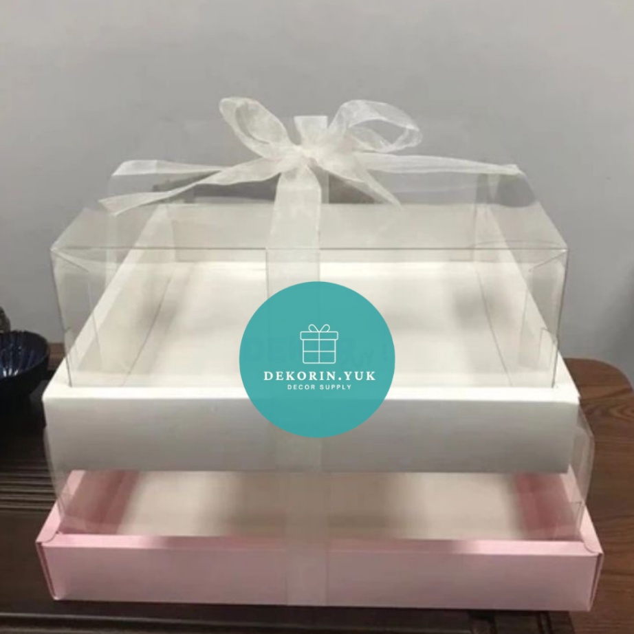 

MEN SALE BOX KUE MINIMALIS mika kue ulang tahun cake box mika kek packaging kue hampers dus kue box hantaran