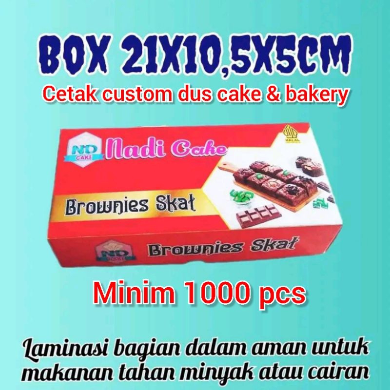 

cetak custom dus cake & bakery