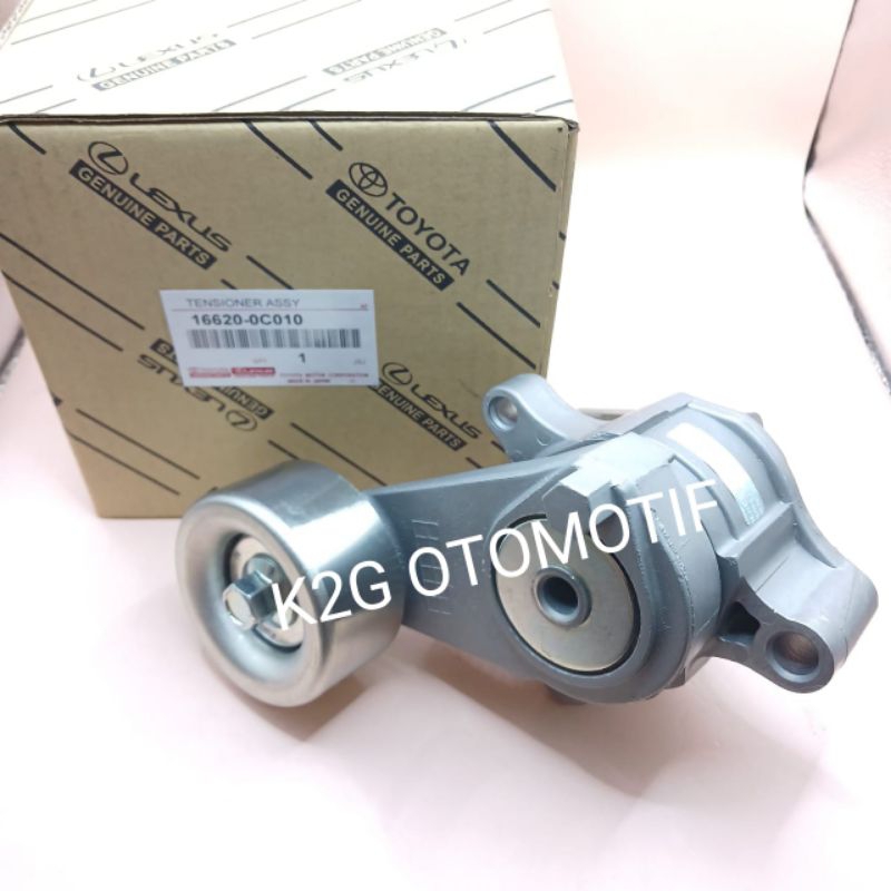 TENSIONER FANBELT TOYOTA INNOVA BENSIN HILUX FORTUNER  ORIGINAL